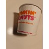 Dunkin' Donuts ONE Dunkin Donuts 4OZ White Paper Store Coffee
