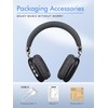 YGVCDRY B36 Wireless Bluetooth 5.3 Over-Ear Headphones, 8H Playtime ANC