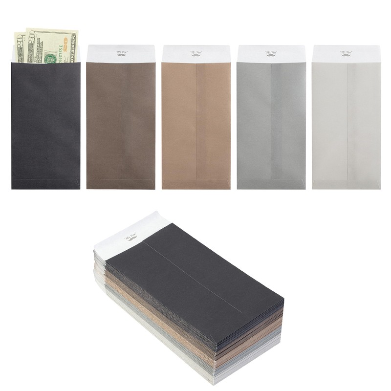 Mr. Pen- Money Envelopes for Cash, 100 Pack, 6.5" x