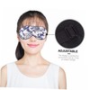 Baluue 2 Pcs Silk Sleep Mask for Office Workers Students