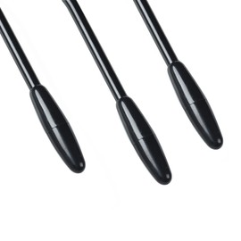 3 Pieces 5mm Thread Tremolo Arm Whammy Bar for Fender Stratocaster Electric Guitar Tremolo System, Black