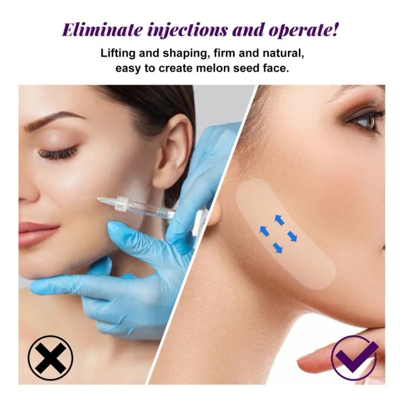 Parche Lifting Facial Reafirmante Invisible 60 Pcs