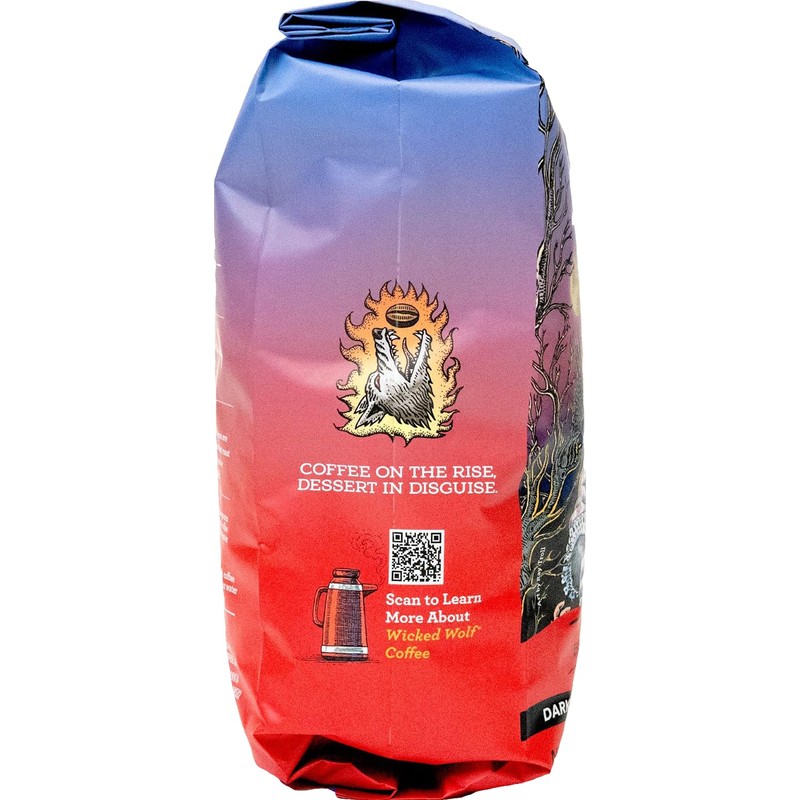 Raven's Brew Coffee Full Bodied Coffee Dark Roast Ground -