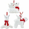 The Joy Tree Forest Animals Ornament Set -Porcelain Set of