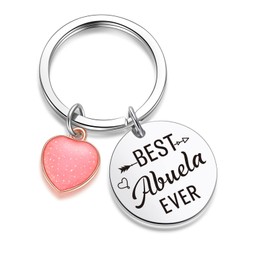 ZNOSVEI Abuela To Be Gift Abuelita Gifts Abuela Birthday Keychain Abuela Thank You Keychain Abuela Gift Nana Jewelry Spanish Grandma Gift Gigi Keychain Mothers Day Jewelry