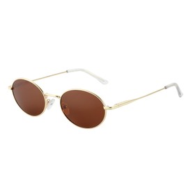 ZENOTTIC Oval Retro Sunglasses for Women Men UV400 Polarized Glasses Unisex Vintage Style Classic Shades