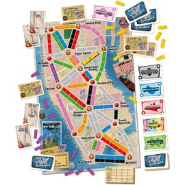 Days of Wonder DOW720060 Ticket to Ride New York, Multicolour