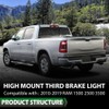 LQI Third 3rd Brake Light Clear & Red Compatible with