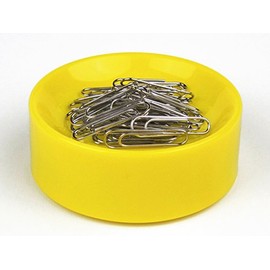 Paperclip Magnetic Holder Clipwell Yellow