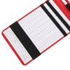 Golf Scorecard Holder PU Leather Scoring Book Golf Score Card