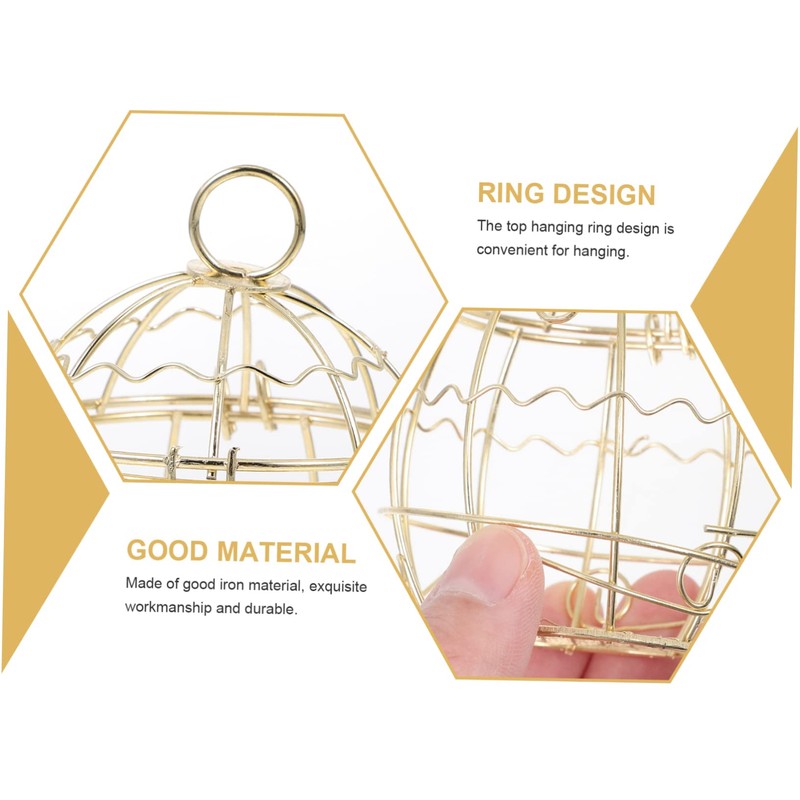 Outanaya Bird Feeder for Wild Birds Hanging Suet Holder Outdoor