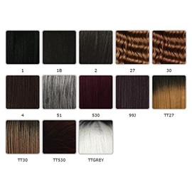 MEDIUM BOX BRAIDS 14" (4 Medium Brown) - Freetress Crochet Bulk Braiding Hair