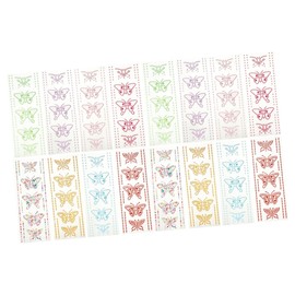 FOMIYES 16 Sets Butterfly Rhinestone Stickers DIY Butterflies Stickers Diamond Stickers DIY Jewelry Stickers Craft 3D Stickers Acrylic Rhinestone Stickers Acrylic Stickers Crystal Stickers