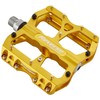Reverse Escape Flat Bicycle Pedal Gold