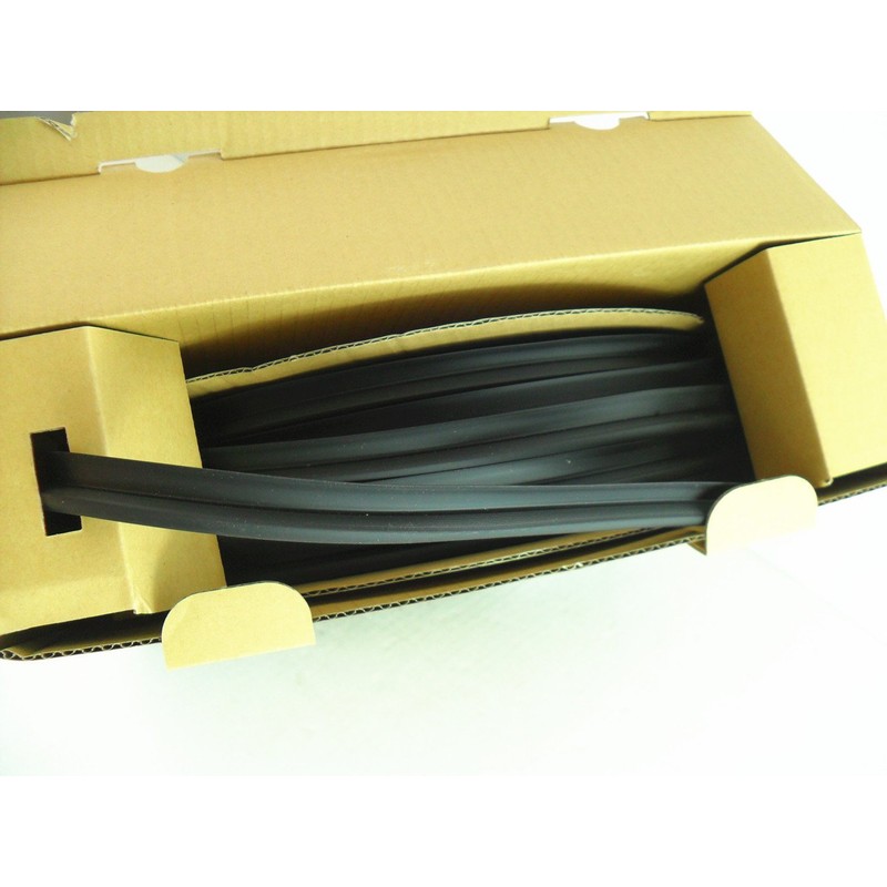 Flexline UM1913BR Windshield Auto Glass Universal Molding Flexible Trim Rubber