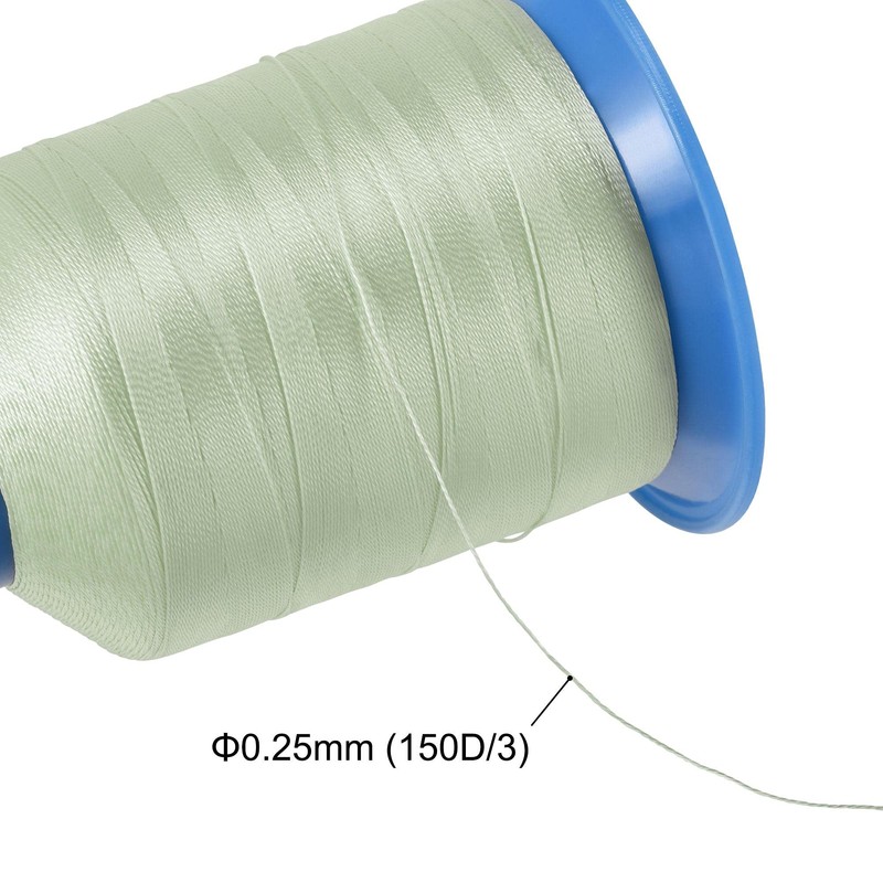 sourcing map Bonded Polyester Sewing Thread Extra Strong 1968 Yards