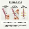 Golf Tee Holder Belt Mount Braided Design Lightweight Compact (Pink)