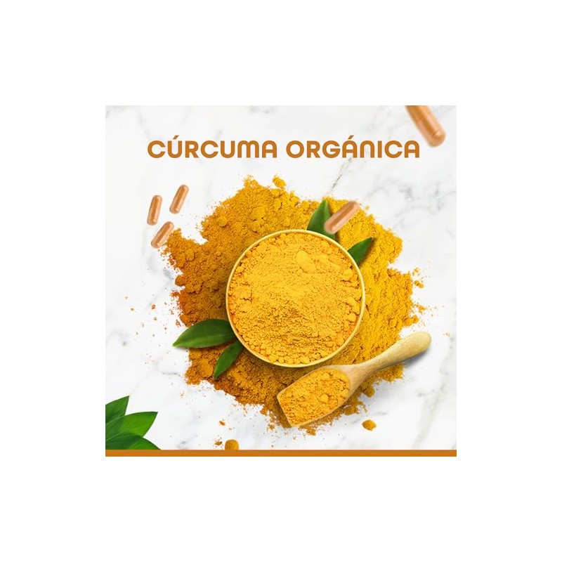 BULK SUPERFOODS Cúrcuma Suplemento Alimenticio 100 Natural