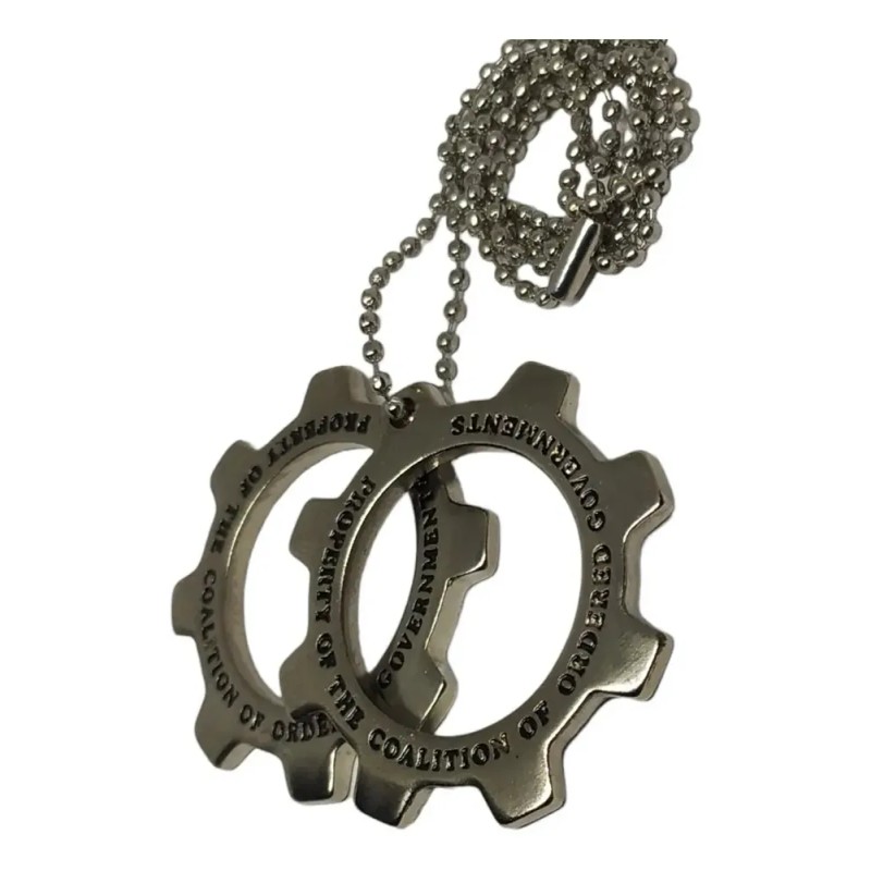 Collar De Gears Of War | Marcus Fenix Cog
