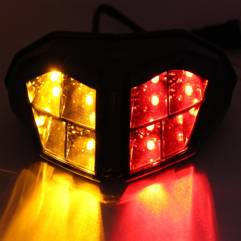 iTobest Taillight - Integrated LED Tail Brake Turn Signal Light