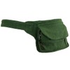 Guru-Shop Belt Bag, Festival Belly bag - Olive, Unisex Adults,