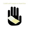 24K 99.99% Pure Gold Edible Gold Leaf Sheet GoldleafKing Zen