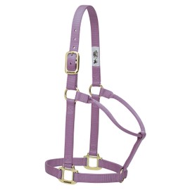 Weaver Leather Original Non-Adjustable Nylon Horse Halter, Small, Lavender