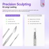 SAVILAND Advanced Nail Art Sculpture Pen Kit: Precision Sculpting Nail