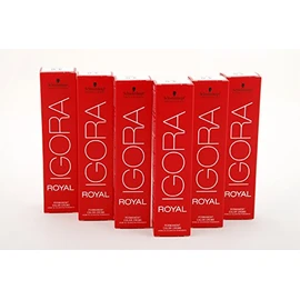 Schwarzkopf Igora Royal 7-65 60 ml Pack of 6 (6 x 60 ml)
