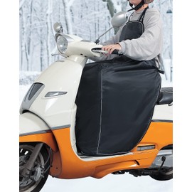 KEMIMOTO Motorcycle Leg Cover, Moped, Scooter, Throw, Knee, Thermal, Windproof, Waterproof, Apron, Grip Cover, Warm, Hard Cover, Seat Cover, Leg Cover, Steering Wheel Cover, Warm Apron, Fleece Lined,