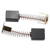 vhbw 2 x Carbon Brushes Motor Carbon Abrasive Carbon 7