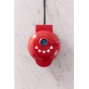 DASH Red Heart-shaped Mini Waffle Maker Dual Non-Stick Coating Machine