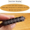 Sharpener Guide For Leather Sharpener Leather Edger Bevelers Tool, Leather