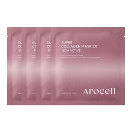 Arocell Super Collagen Mask Pack 2.0 ECM Active 4 Sheets