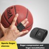 Mezeic Finger Splint Finger Buddy Wraps Reusable Finger Support Sleeves,