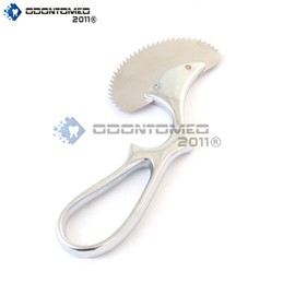 OdontoMed2011 Bone Saw Angled Stainless Steel