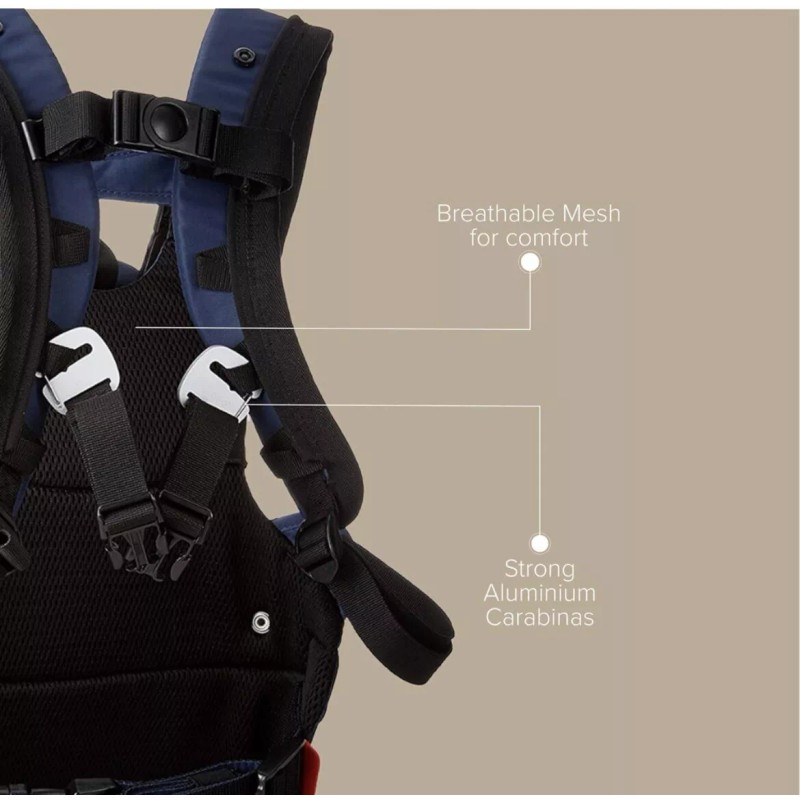 Diono Carus Essentials 3-in-1 Baby Carrier - Navy
