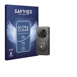 Savvies Pack of 6 Screen Protectors for Aqara Hub G410 Screen Protector Ultra Transparent