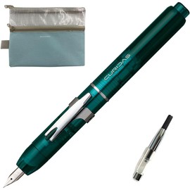 Platinum Curidas PKN7000 Full Nib Pen with Converter Set (#43 Urban Green, F (Fine))