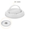 sourcing map Round Pull Ring, 1 Piece 3 Inch Stainless