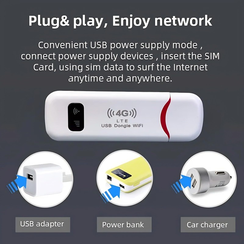 4G Mobile WiFi,USB Powered USB Portable WiFi,High Speed Stable 4G