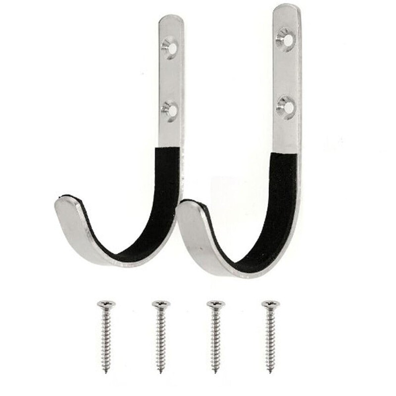 RALSPEC 2 x Padded Rifle Wall Mounting Hooks Gun Rack
