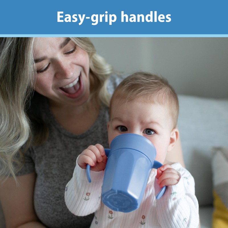Dr. Brown's Milestones Cheers 360 Spoutless Transition Cup with Handles,
