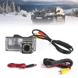 Areyourshop Reverse Backup Camera 12LED Fit for to-yo-ta Land Cruiser 70/100/200 Series