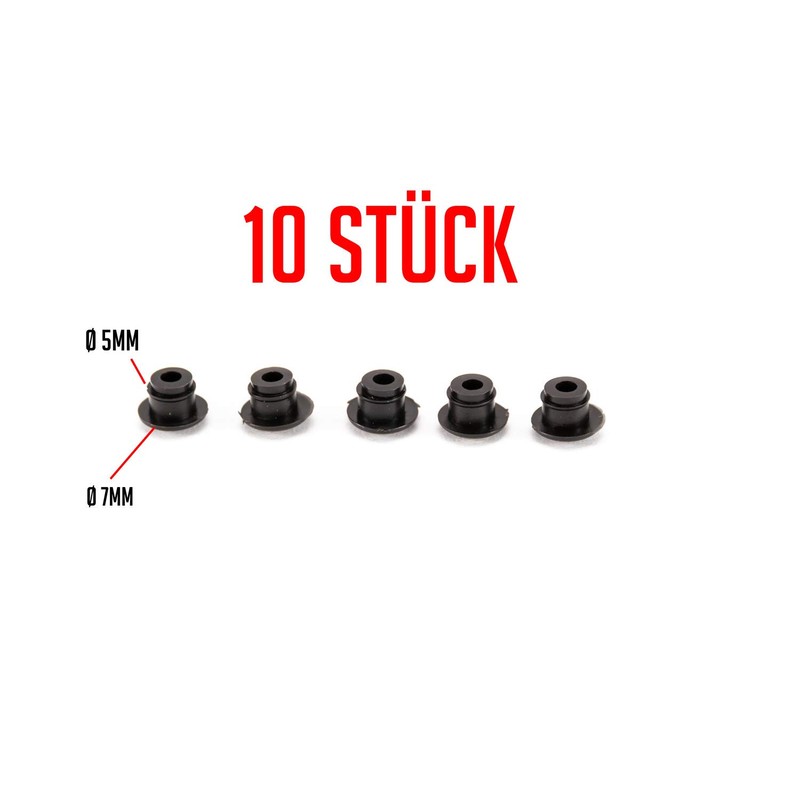 Cable Guide Plugs Caps Bicycle Frame Bore Plug with Opening