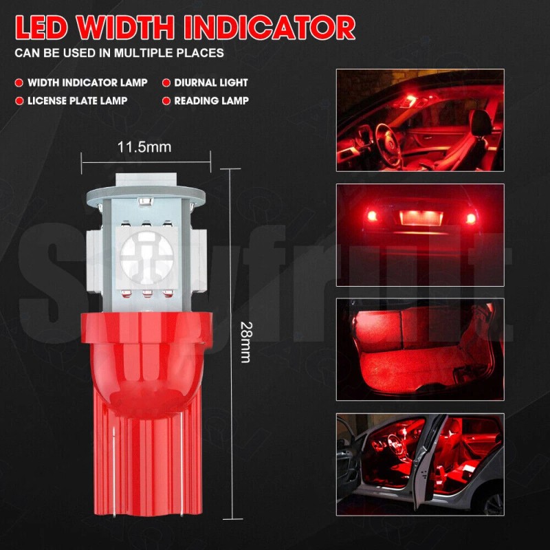 SHYFRULT Instrument Gauge-Cluster Light Bulbs LED Kit For 2001-2005 Honda