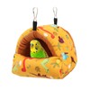 Wontee Bird Nest House Winter Warm Snuggle Hut Bird Bed
