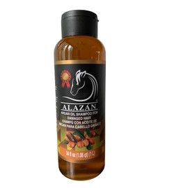 ALAZAN SHAMPOO DE CABALLO PARA USO HUMANO CON ARGAN, PARA CABELLO DAÑADO Y MALTRATADO