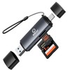 WWLSV SD Card Reader USB C, High-Speed USB C to