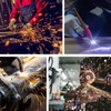 Solar Energy Auto Darkening Welding Glasses Argon Arc Welding Electric